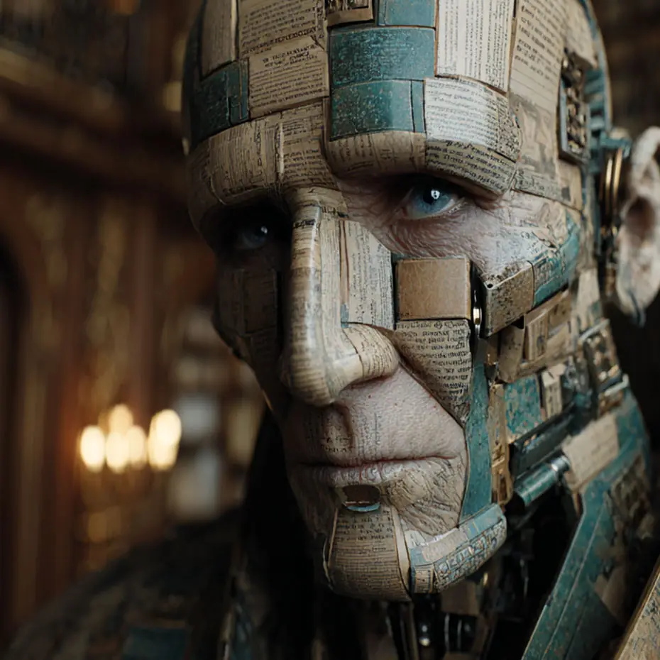 Personnage de l’Archiviste dans une expérience immersive