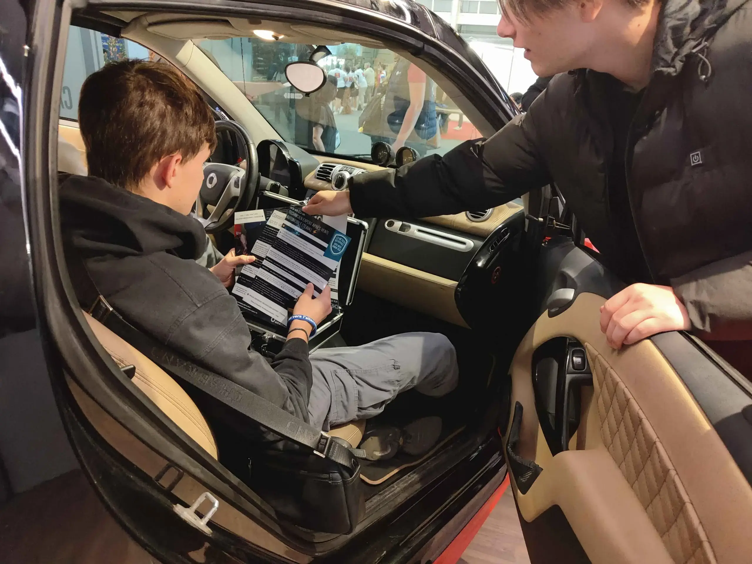 Escape game mobile Immersize adapté à un événement professionnel, salon ou action pédagogique